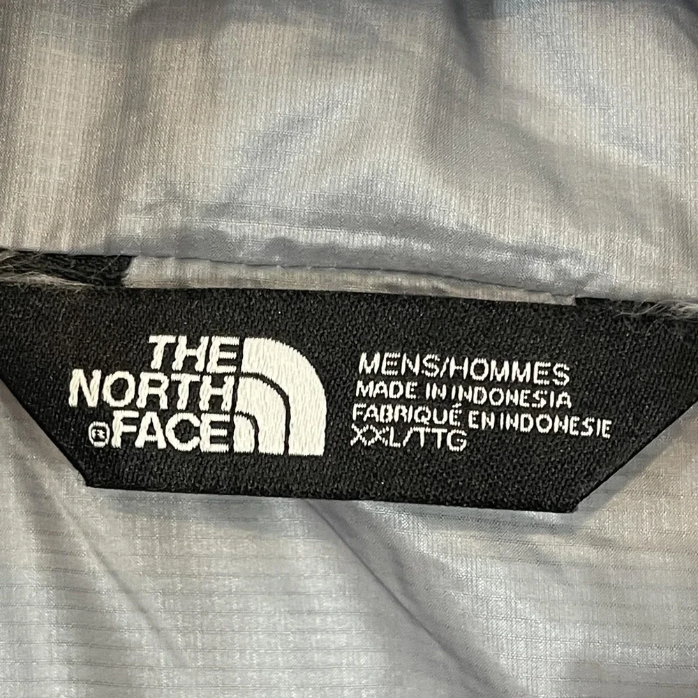 The North Face Vest Mens 2XL Gray ThermoBall Eco Insulated Quilted‎ Full Zip
